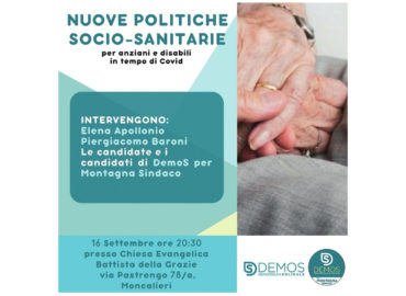 Demos Moncalieri Nuove Poltiche Assistenziali